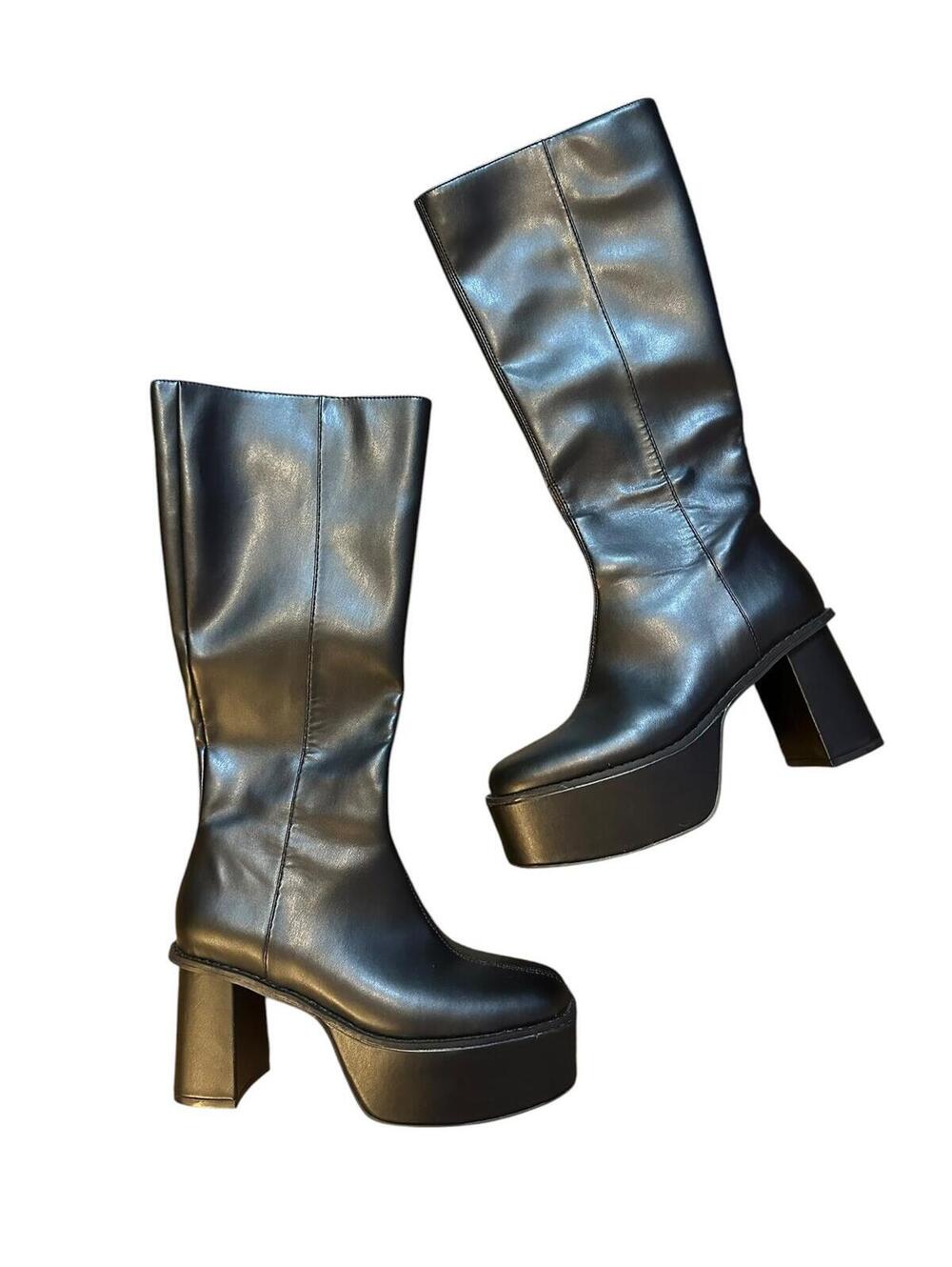 Oak + Fort Platform Boots Sz.6